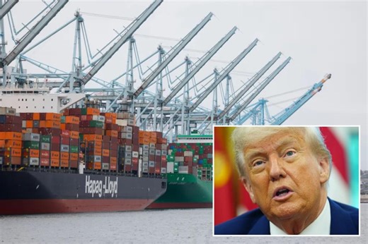 Chinese freight ships carrying 12K containers of goods arrive in US for first time since Trump unveiled 145% tariffs