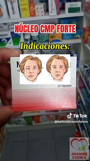 Núcleo CMP Forte 💊✨ indicado para paralisis facial, y dolores neuropaticos #Botica #estudiantesdefarmacia #medicamentos #farmacia #farmaciaperú #saludyvida