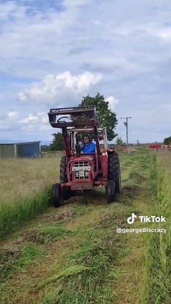 Have the 240 a rest and tried the mower on the