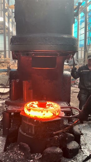 Inside the forging factory This Is How Real Forging Masters Work Together #machine #forging #machine