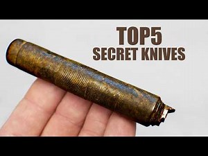 I Restored the Top 5 Secret Pocket Knives. Beautiful ASMR Restorations