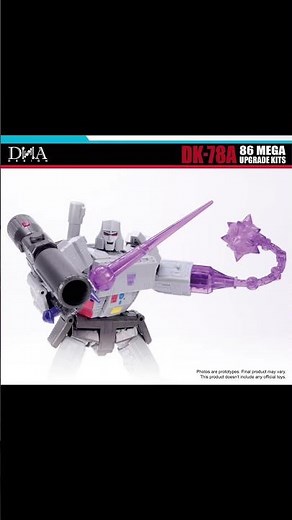 New from DNA Design’s DK-78A Transformers Studio Series 86 Megatron Upgrade Kit.