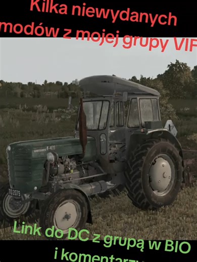 Niewydane mody do Farming Simulator: VIP Grupa