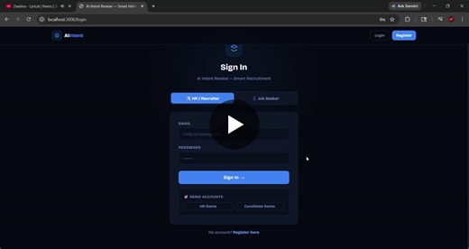 #mern #ai #machinelearning #recruitmenttech #webdevelopment #projects #aiintentreview | Amit Kumar