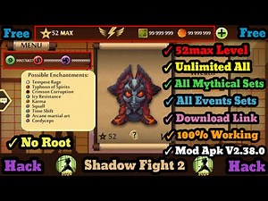 || Shadow Fight 2 Hacking | How To Get "Mod Apk + Unlimited All + Unlock All" In SF2 (V2.38.0) ||#27
