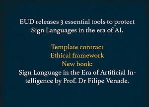 New EUD Publications on Artificial Intelligence and Sign Language - European Union of the Deaf