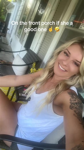 Enjoying Good Memories on the Front Porch