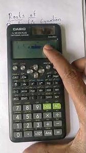 How to Find Roots of Quadratic Equation Using Scientific Calculator#shorts