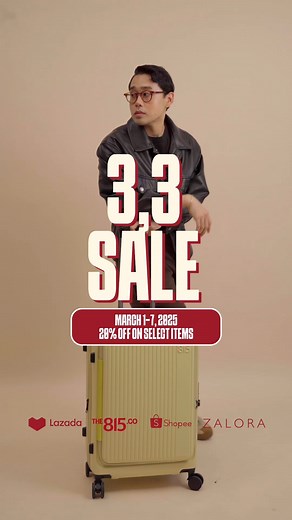 1K views · 17 reactions | Make sure to get your online and offline shopping carts ready and check out from March 1-7– you wouldn’t wanna miss this  Visit us at SM North EDSA, The Block, 4L and MONARC (@monarcph), 4L Mega Fashion Hall, SM Megamall! ️ We’re also available online via Lazada, Zalora, and the815.co  #The815Co ✈️ | The 815 Co. | Facebook