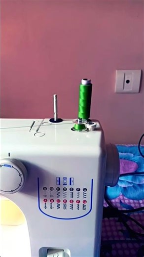 How to thread bobbin #sewing