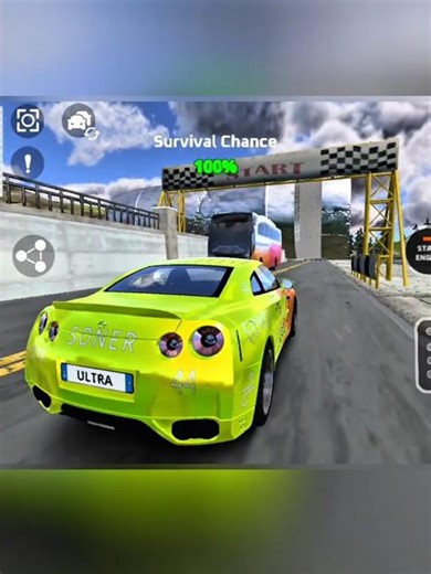 DriveCSX - Car Crash Simulator❗ High Speed Stunt Jumps Fails Falls Crashing Impacts Ep.17 Shorts 5