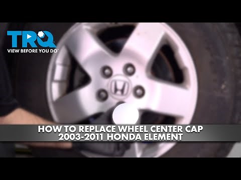 How to Replace Wheel Center Cap 2003-2011 Honda Element