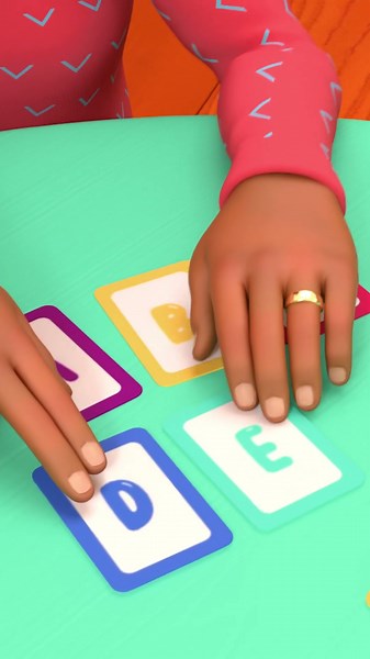 Spanish ABC's! #cocomelon #kidslearn #espanol #shorts | Songs and Cartoons
