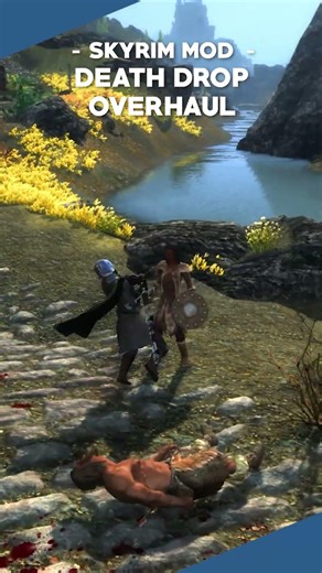 Enemies Drop Their Equipment Weirdly In Skyrim... Let's Fix it...