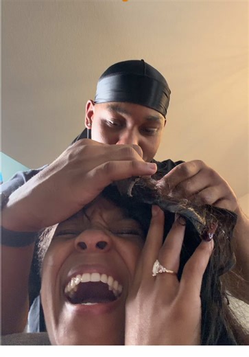 Cutting My Hair: A Hilarious Couple's Moment
