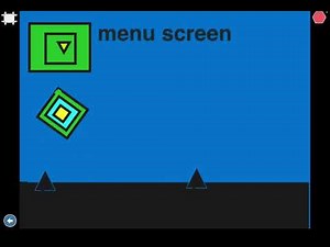 Geometry Dash made in scratch jr