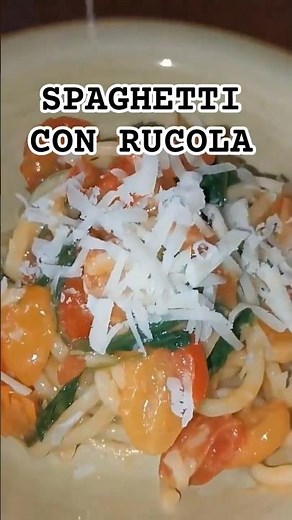 Spaghetti with Arugula | The Quick Summer Dish