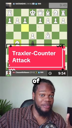 Traxler-Counter Attack - #chess #chesstips #chesscom | traxler counterattack