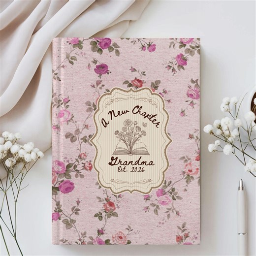 Grandma Journal, First Time Grandma Gift, Keepsake Journal, Gift for Mothers Day, Birthday Gift for Grandma, Pregnancy Announcement - Etsy