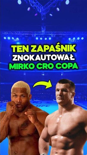 This wrestler knocked out Mirko Cro Cop 😳