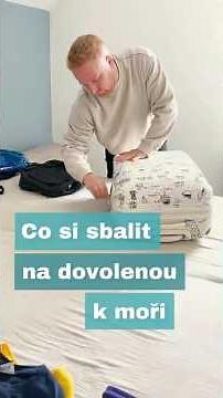 Co si sbalit na dovolenou k moři