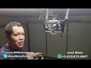 How to Set Garage Door Opening and Closing Limits - Houston, TX