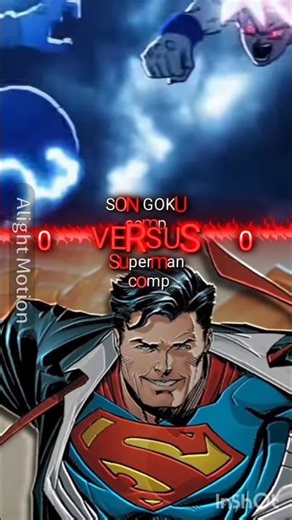 comp Goku vs comp superman