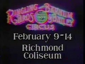80's Ads: Ringling Bros and Barnum & Bailey Circus 1988