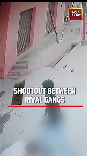 Shootout Murder in Greater Noida | Gunmen Open Fire On Man | Captured On CCTV | Rivalry Between Gang