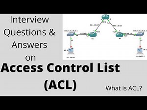 Interview Questions and Answers on ACL | Access Control List | ACL