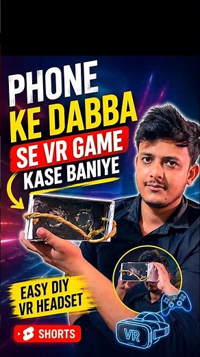 Vr game 😱|| how to make vr game #short #shortvideo #minivlog #vr #vrgames #experiment