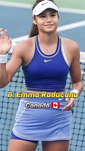 Top 10 most beautiful female tennis players 😍🔥 #Tennis #WTA #FemaleAthletes #player #FYP #fly #game