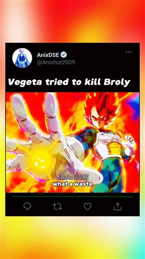 Broly Absorbs SSJ God Power 💀#shorts