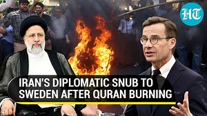 171K views · 7.7K reactions | Iran has refused to send an ambassador to Sweden in protest against the controversial Quran burning protest that took place in Stockholm. On the first day of Eid al-Adha, a person set fire to the Muslim holy book outside a mosque in Stockholm #Iran #Sweden #DiplomaticFallout #QuranBurning | Hindustan Times | Facebook