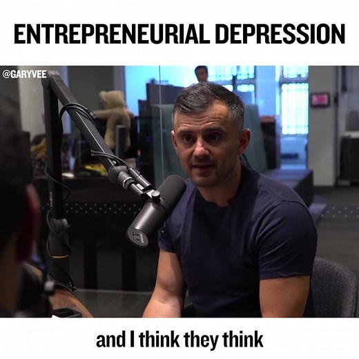 This is an unbelievably important topic that no one talks about. Depression in the entrepreneurial community is real ... please watch this video and get really self-aware about who you are! | Gary Vaynerchuk