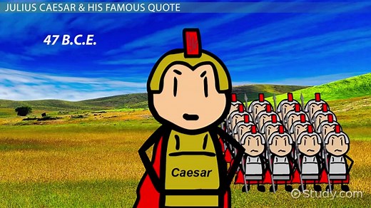 I Came; I Saw; I Conquered by Julius Caesar | Meaning & Legacy