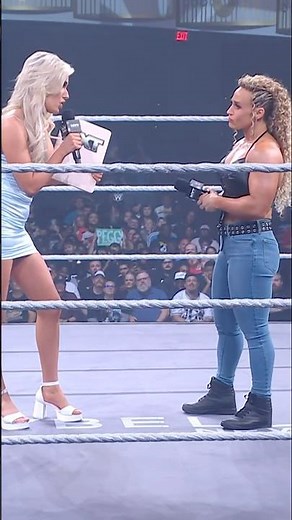 A contract AND security?! Blake Monroe came prepared 😳 #WWENXT