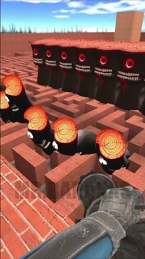 🌳☀️ ALL SIZES MR TREE MR SUN VS MINIGUN IN GMOD