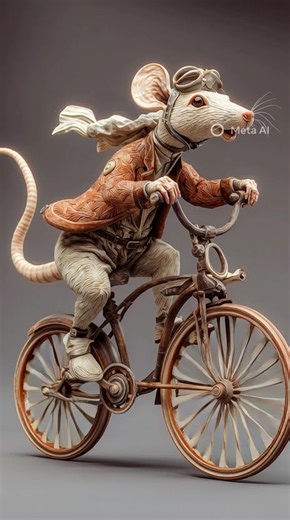 Chuha by cycle #mst #reel #shorts #reaction