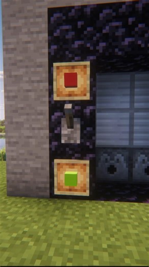 How to make a Automatic Nether Portal in Minecraft #minecraft #shorts
