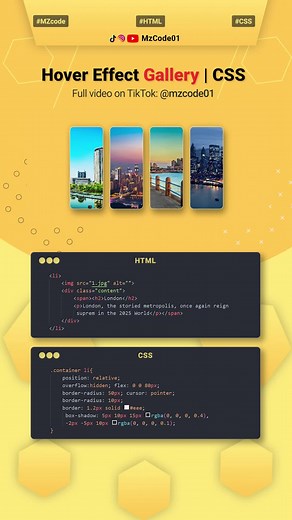 Create a Stunning Hover Effect Gallery with CSS