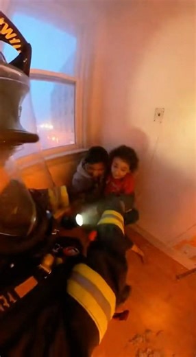 Firefighter Body Cam Captures Intense Apartment Rescue
