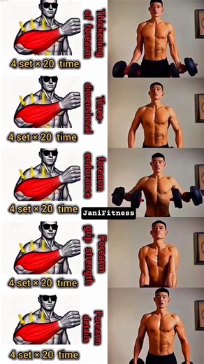 🔥Build Strong Forearms with Dumbbells 💪 #forearmworkout #dumbbells
