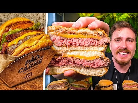 Pão com Carne I Pedi o cardapio inteiro da Hamburgueria - Melhor hamburguer de SP 27