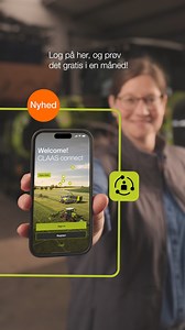 Alle digitale løsninger i ét system: Det nye CLAAS connect bliver din bedrift klar til fremtidens landbrug. Log på her, og prøv det gratis i en måned. | CLAAS