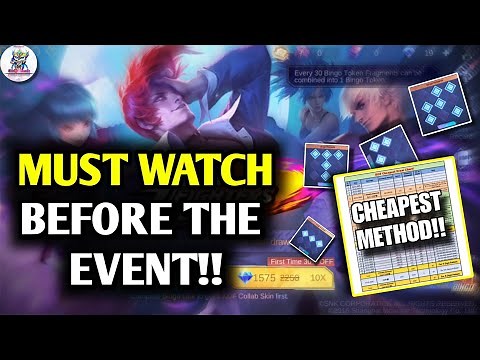 WATCH THIS BEFORE KOF EVENT!! | KOF Event Guide & Tutorial how to get KOF Skins Mobile Legends