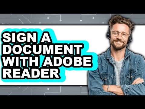 How To Sign A Document With Adobe Reader