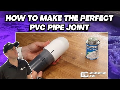 How to make the perfect PVC Pipe Cement Joint with solvent weld