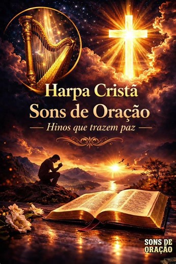 Em Fervente Oração 🙏 Hino da Harpa Cristã que Acalma o Coração