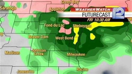 Hour-By-Hour Radar Forecast